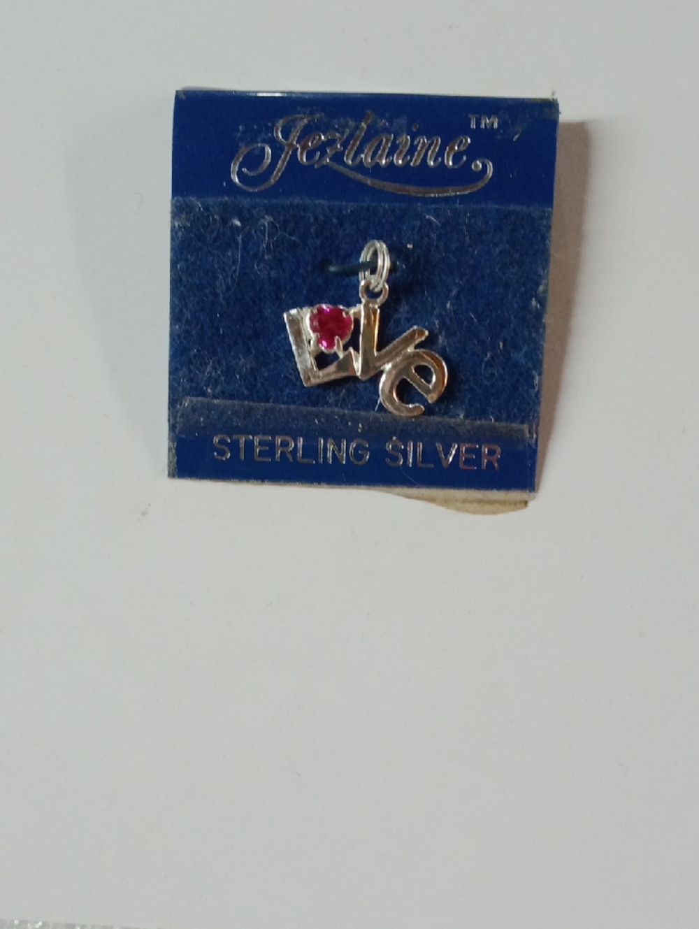 Jezlaine Sterling Silver Love Pendant #A469